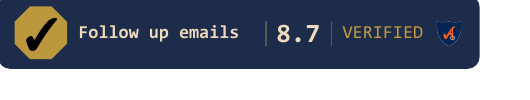 Dark Verify Strip widget